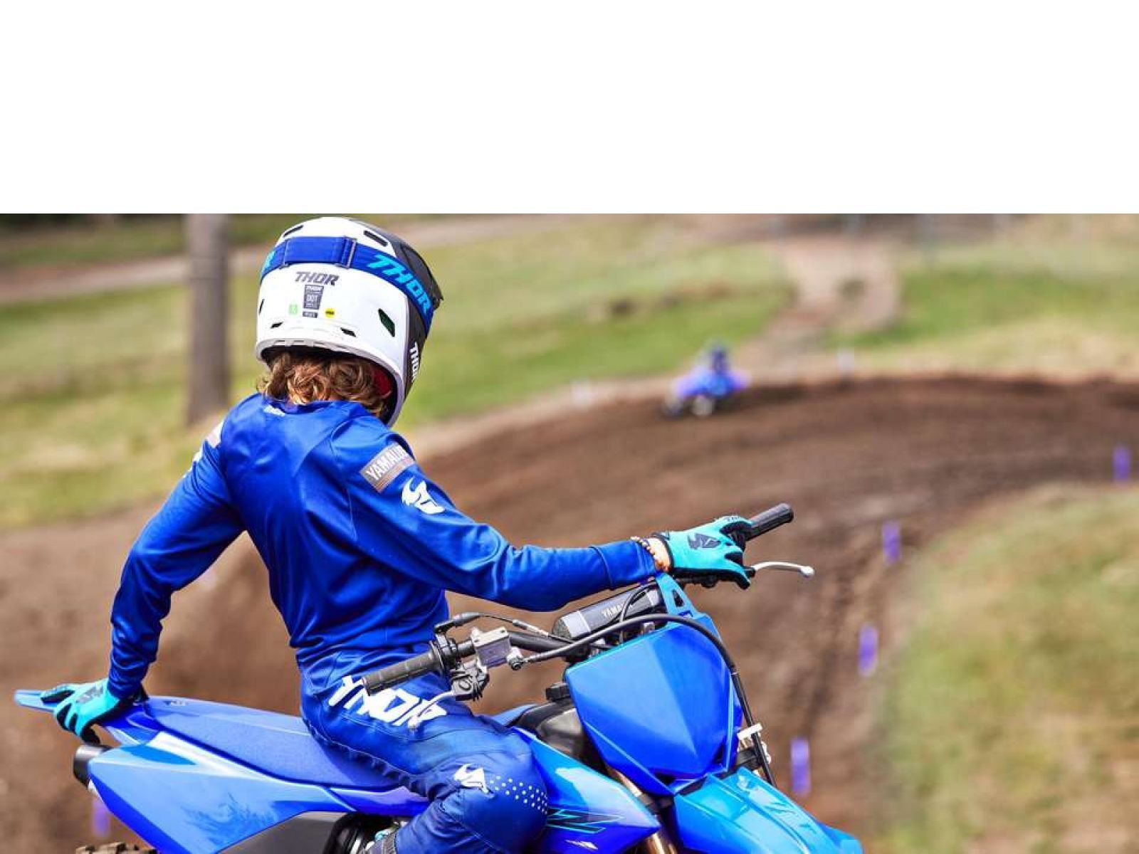 Мотоцикл YAMAHA YZ85LW (Icon Blue) 2024